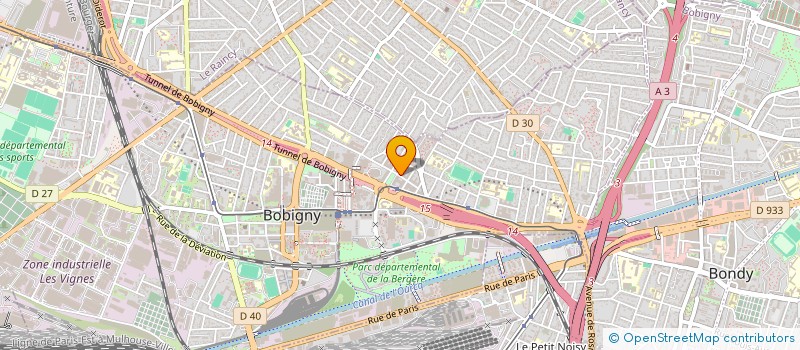 localisation de l'entreprise MONSIEUR YOUSSOUF FOFANA  BOBIGNY