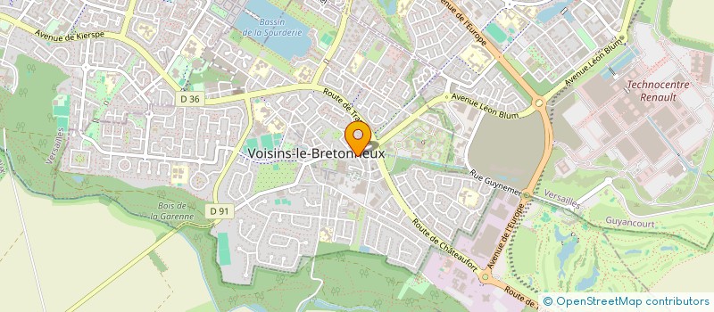 localisation de l'entreprise MONSIEUR YOUSSOUF GASSAMA à VOISINS-LE-BRETONNEUX