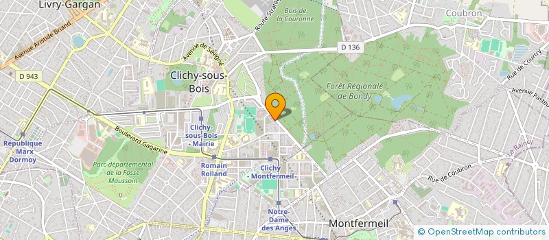 localisation de l'entreprise MONSIEUR YOUSSOUF GUIRASSY à CLICHY-SOUS-BOIS