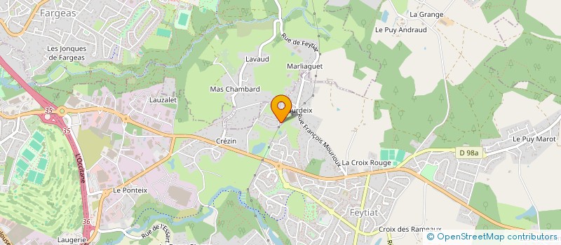 localisation de l'entreprise MONSIEUR YOUSSOUF HAMMOUDI  FEYTIAT