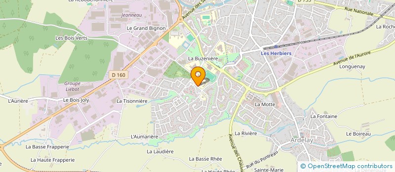 localisation de l'entreprise MONSIEUR YOUSSOUF ISSAKA à LES HERBIERS
