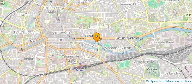 localisation de l'entreprise MONSIEUR YOUSSOUF JABAR KHIL  RENNES