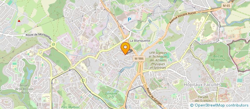 localisation de l'entreprise MONSIEUR YOUSSOUF KERRICHI à MONTPELLIER