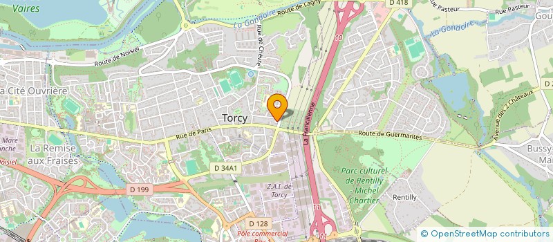 localisation de l'entreprise MONSIEUR YOUSSOUF KHOUANI  TORCY