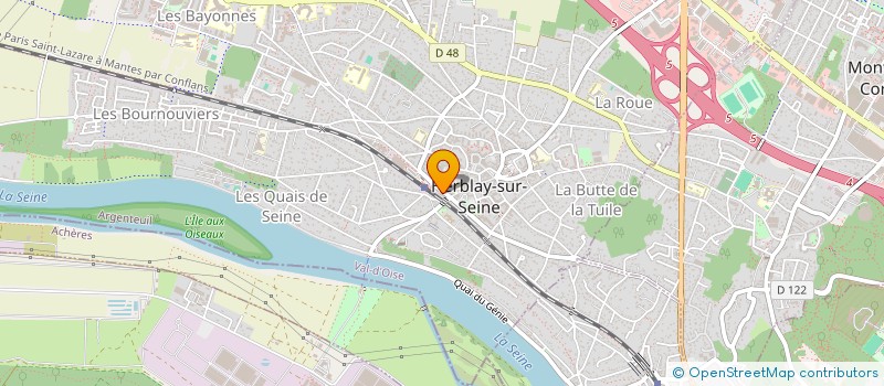 localisation de l'entreprise MONSIEUR YOUSSOUF KONATE  HERBLAY-SUR-SEINE