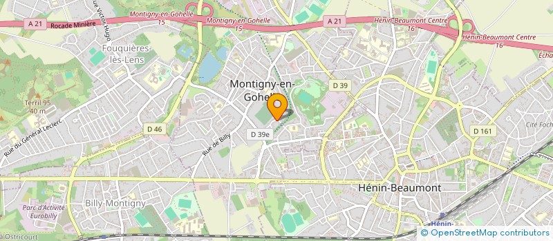 localisation de l'entreprise MONSIEUR YOUSSOUF LARABI  MONTIGNY-EN-GOHELLE