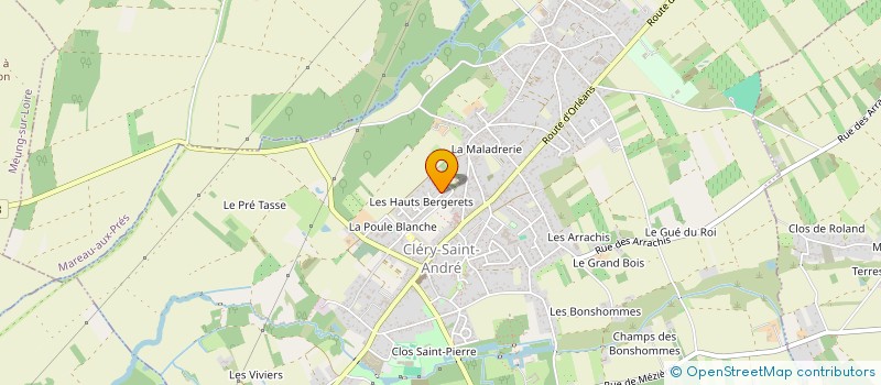 localisation de l'entreprise MONSIEUR YOUSSOUF MAHAMAT NOUR à CLERY-SAINT-ANDRE