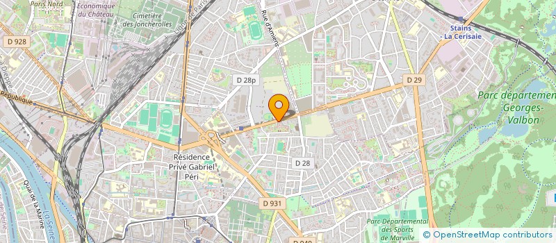 localisation de l'entreprise MONSIEUR YOUSSOUF MAIGA  SAINT-DENIS