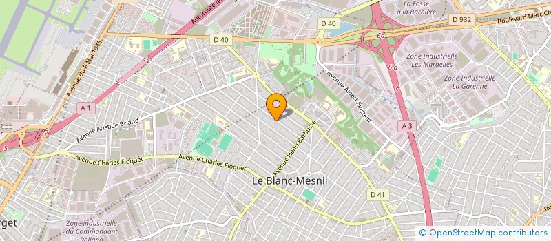localisation de l'entreprise MONSIEUR YOUSSOUF MARAFA à LE BLANC-MESNIL