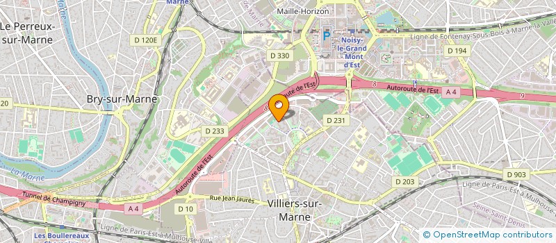 localisation de l'entreprise MONSIEUR YOUSSOUF MOHAMEDOU  VILLIERS-SUR-MARNE