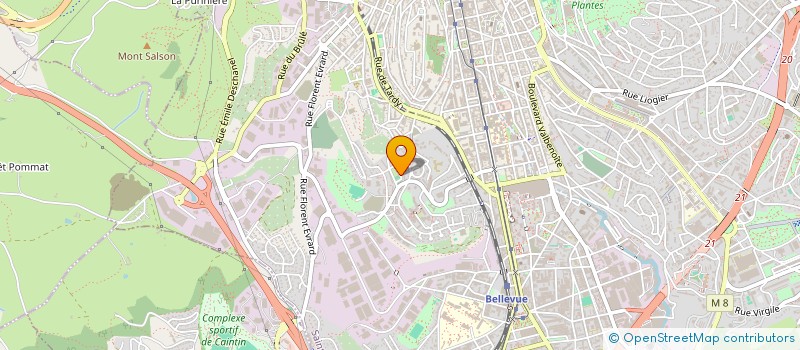 localisation de l'entreprise MONSIEUR YOUSSOUF MOSTEFAOUI  SAINT-ETIENNE