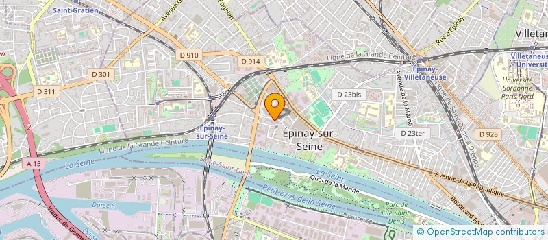 localisation de l'entreprise MONSIEUR YOUSSOUF MOURDANI à EPINAY-SUR-SEINE