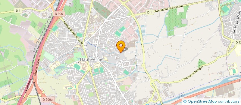 localisation de l'entreprise MONSIEUR YOUSSOUF NDIAYE  PERPIGNAN