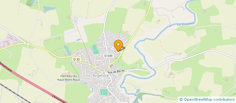 localisation de l'entreprise MONSIEUR YOUSSOUF OUATTARA  ARGENTRE