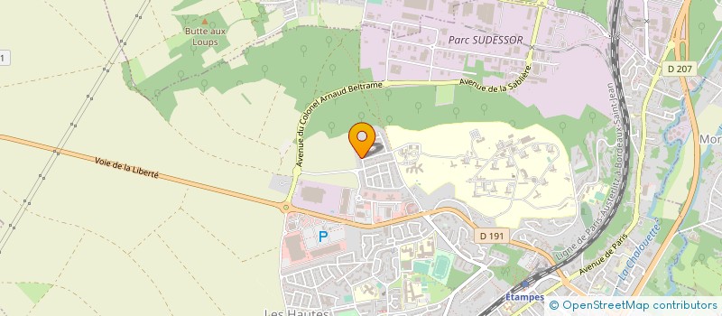 localisation de l'entreprise MONSIEUR YOUSSOUF OUDMINE  ETAMPES