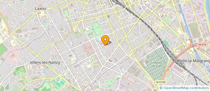 localisation de l'entreprise MONSIEUR YOUSSOUF PEKASSA  NANCY