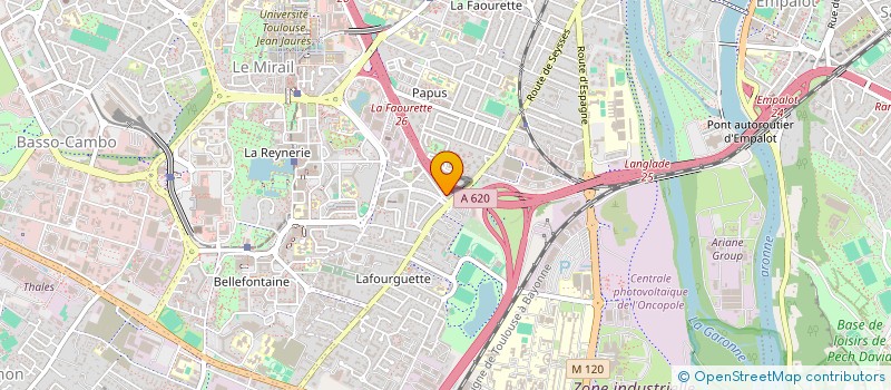 localisation de l'entreprise MONSIEUR YOUSSOUF ROBLEH OBSIE  TOULOUSE