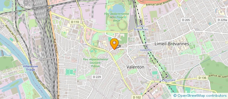 localisation de l'entreprise MONSIEUR YOUSSOUF SIBY  VALENTON