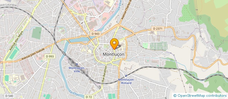 localisation de l'entreprise MONSIEUR YOUSSOUF SIONNE à MONTLUCON