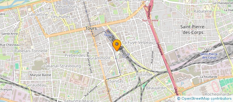 localisation de l'entreprise MONSIEUR YOUSSOUF SOUMAHORO  TOURS