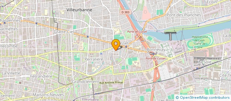 localisation de l'entreprise MONSIEUR YOUSSOUF SOUMAILA  VILLEURBANNE