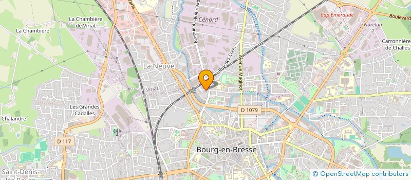 localisation de l'entreprise MONSIEUR YOUSSOUF SOUMAORO  BOURG-EN-BRESSE