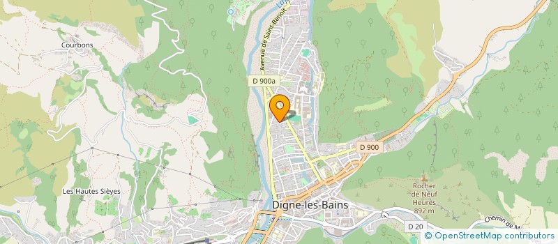 localisation de l'entreprise MONSIEUR YOUSSOUF SYLLA à DIGNE-LES-BAINS