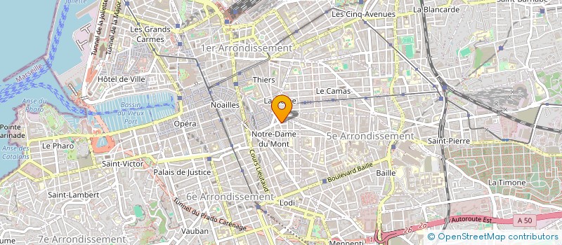 localisation de l'entreprise MONSIEUR YOUSSOUF TERIKI  MARSEILLE