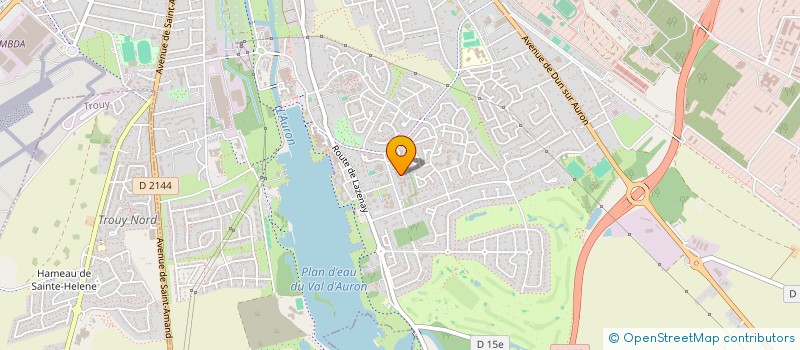 localisation de l'entreprise MONSIEUR YOUSSOUF TOURE  BOURGES