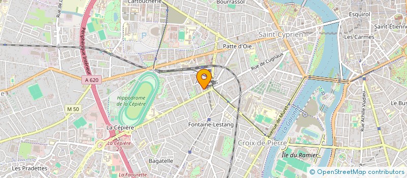 localisation de l'entreprise MONSIEUR YOUSSOUF TOURE  TOULOUSE