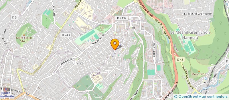 localisation de l'entreprise MONSIEUR YOUSSOUF TOURE  ROUEN