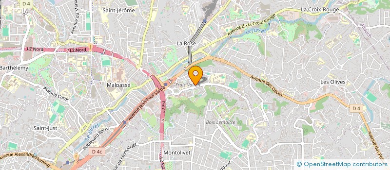 localisation de l'entreprise MONSIEUR YOUSSOUF TRAORE à MARSEILLE