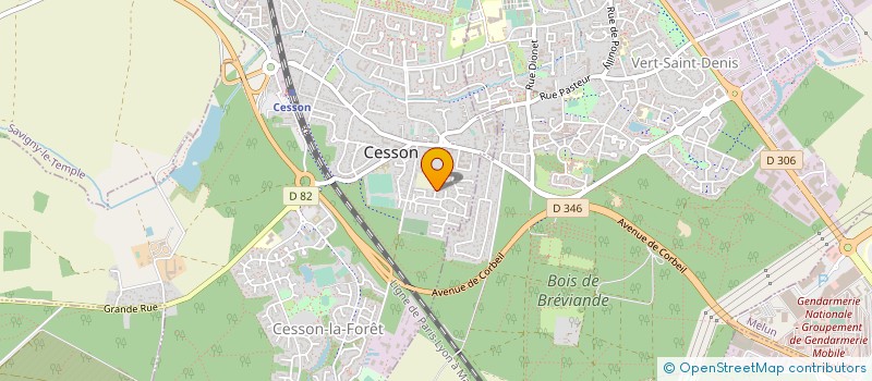 localisation de l'entreprise MONSIEUR YOUSSOUF TRAORE  CESSON