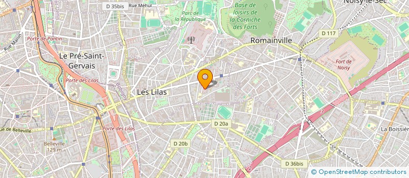 localisation de l'entreprise MONSIEUR YOUSSOUFOU DIABATE à LES LILAS