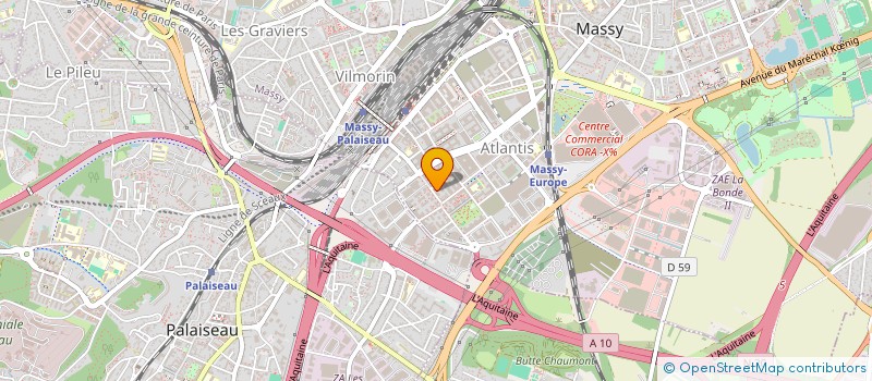 localisation de l'entreprise MONSIEUR YOUSSOUFOU TOURE  MASSY