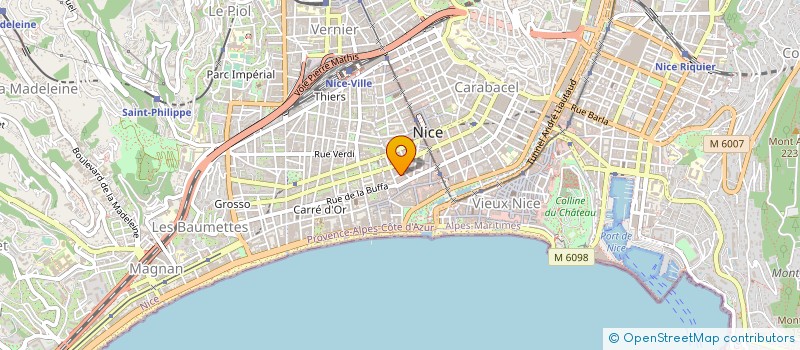 localisation de l'entreprise MONSIEUR YOUSSOUP TIMIRBOULATOV à NICE
