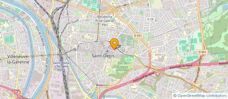 localisation de l'entreprise MONSIEUR YOUSSOUPH DIAMANKA  SAINT-DENIS