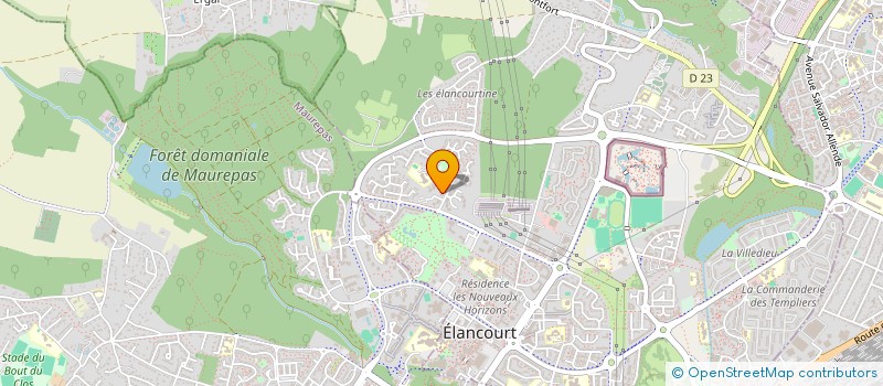 localisation de l'entreprise MONSIEUR YOUSSOUPH DIOMBATY  ELANCOURT