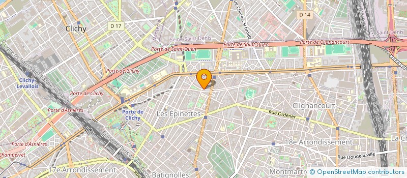 localisation de l'entreprise MONSIEUR YOUSSOUPH N'DIAYE  PARIS