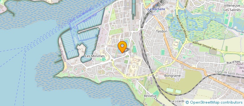localisation de l'entreprise MONSIEUR YOUSSOUPHA DIOP à LA ROCHELLE