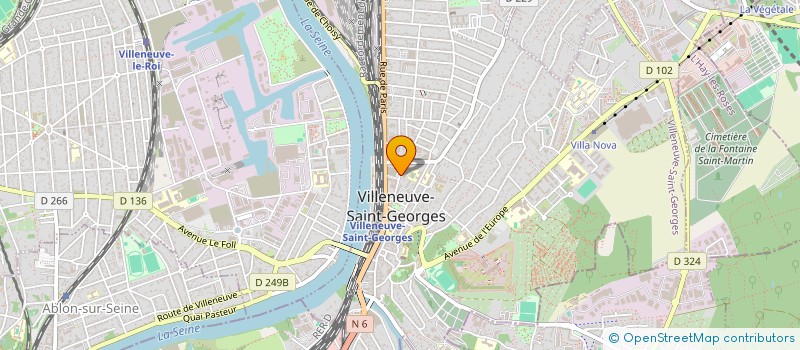 localisation de l'entreprise MONSIEUR YOUSUF IBRAHIM  VILLENEUVE-SAINT-GEORGES