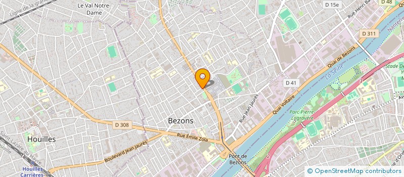 localisation de l'entreprise MONSIEUR YOUVA IABADENE à BEZONS