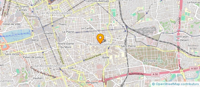 localisation de l'entreprise MONSIEUR YOWANE MABOUNDA-KONDO  MARSEILLE