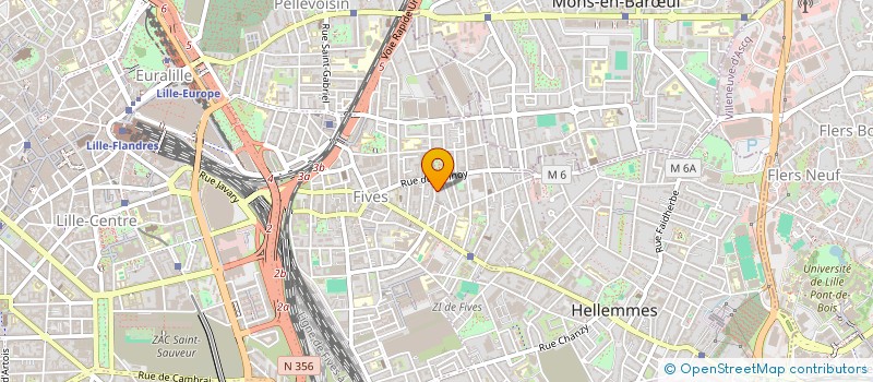 localisation de l'entreprise MONSIEUR YSSAM BACHIR à LILLE