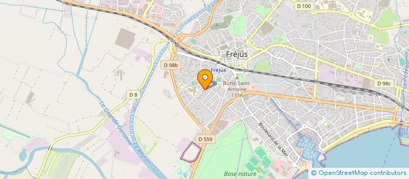 localisation de l'entreprise MONSIEUR YSSAM DJELLOULI à FREJUS