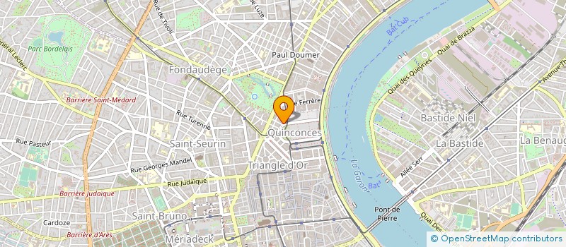 localisation de l'entreprise MONSIEUR YSSAM HAJBI à BORDEAUX
