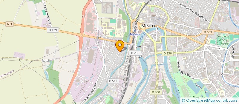 localisation de l'entreprise MONSIEUR YSSIHAKA DIAKITE  VILLENOY