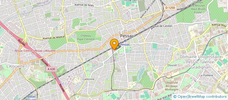 localisation de l'entreprise MONSIEUR YTRI EL-MOUJAHID  PESSAC