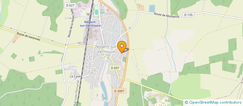 localisation de l'entreprise MONSIEUR YUCEL ALPAY à NOGENT-SUR-VERNISSON