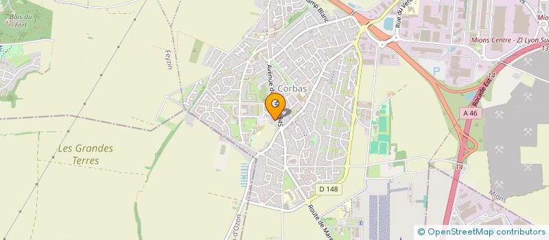 localisation de l'entreprise MONSIEUR YUCEL AYVALI à CORBAS